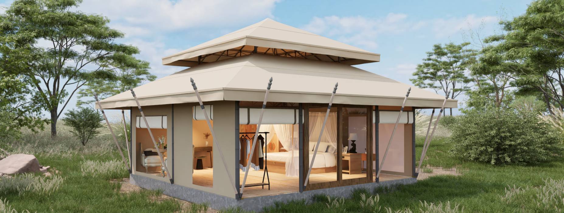 桥西区户外野奢帐篷